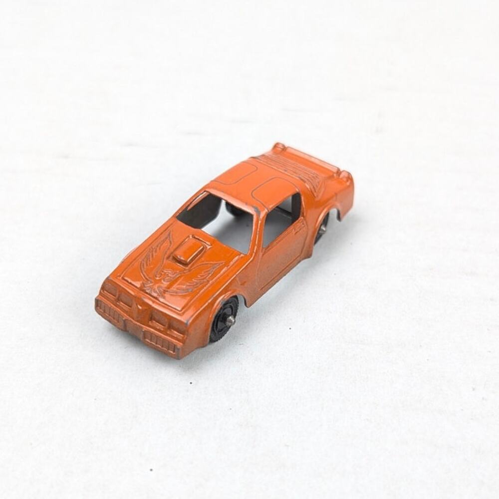Vintage 1978 Tootsietoy Pontiac Firebird Trans Am Orange Diecast USA